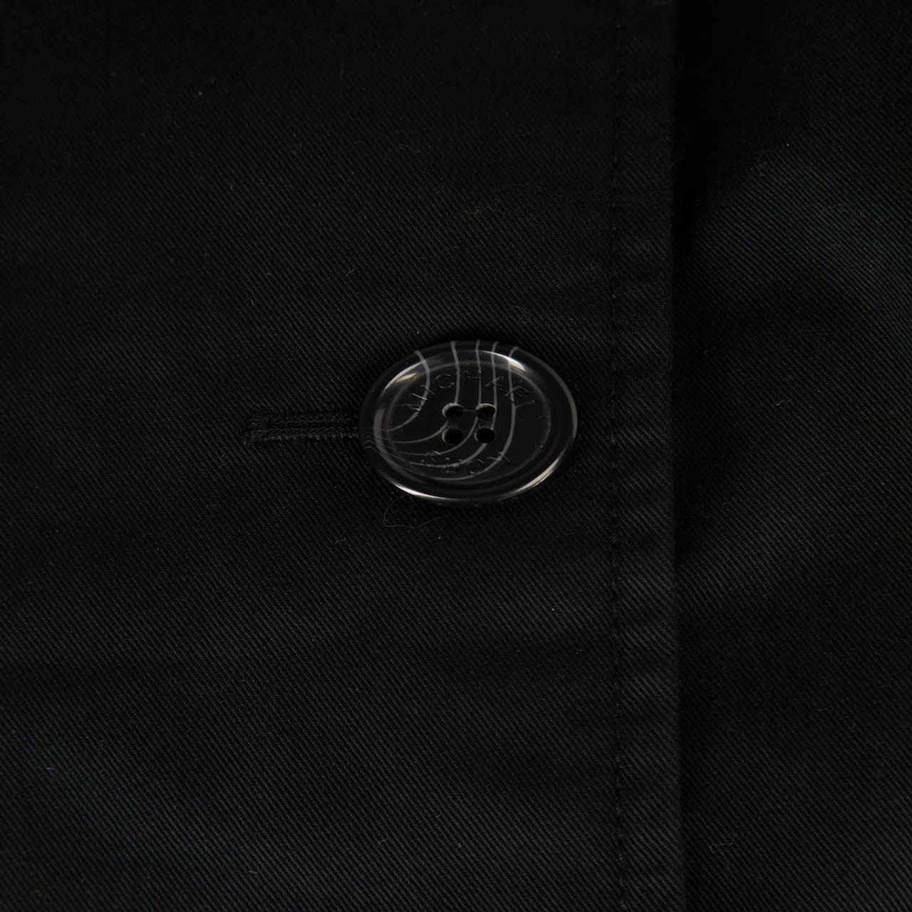 Michael Kors Navy Mid Length Belted Trench Coat Michael Kors Navy Mid Length Belted Trench Coat