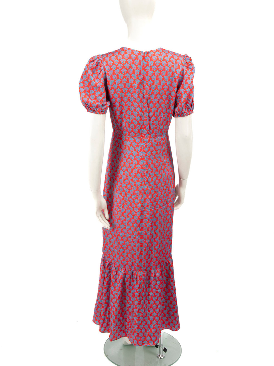 Rhode Floral Print V Neck Midi Dress Rhode Floral Print V Neck Midi Dress