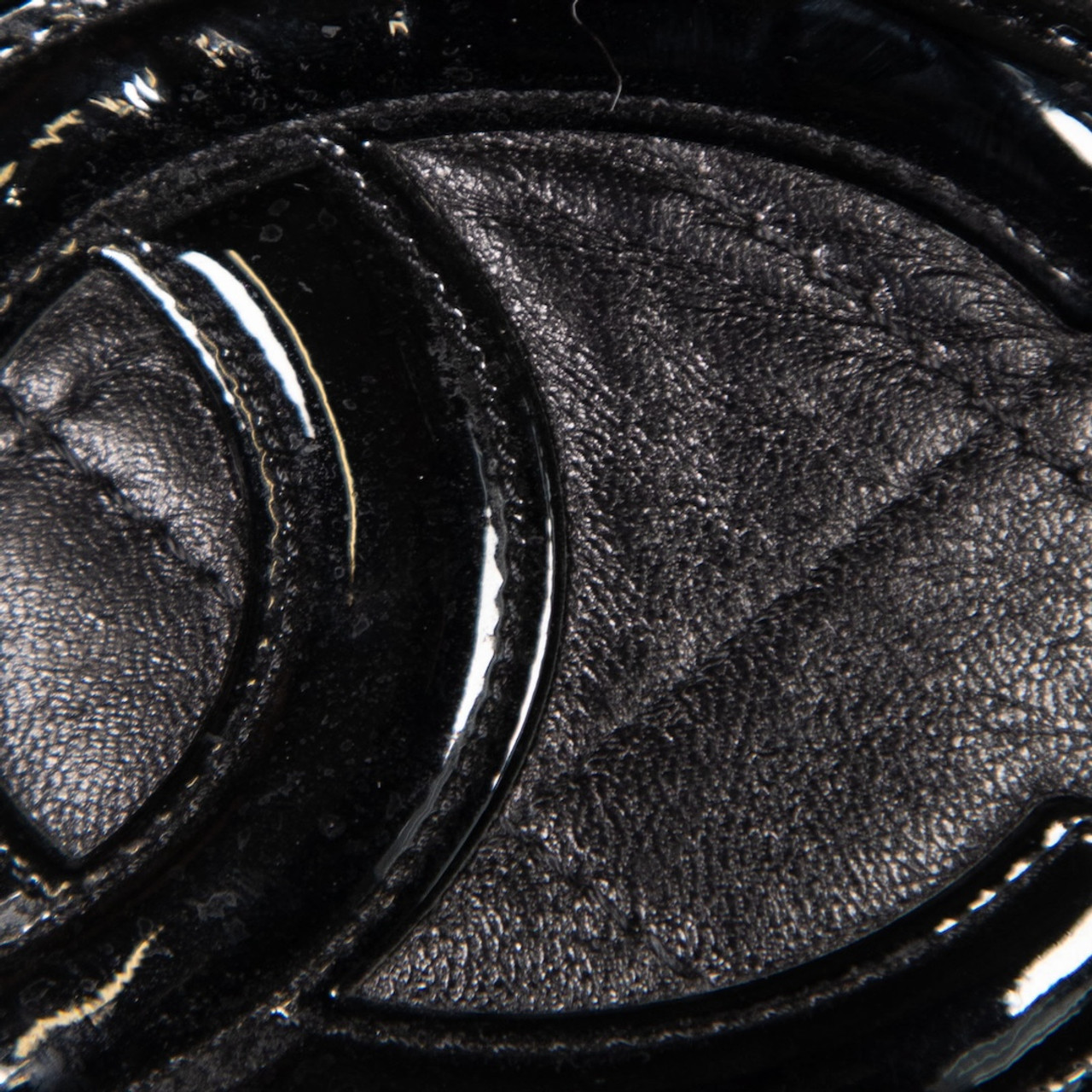 Chanel Black Quilted Leather Ballet Flats