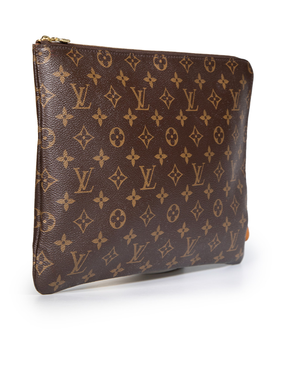 Louis Vuitton 2017 Brown Monogram Pouch Clutch