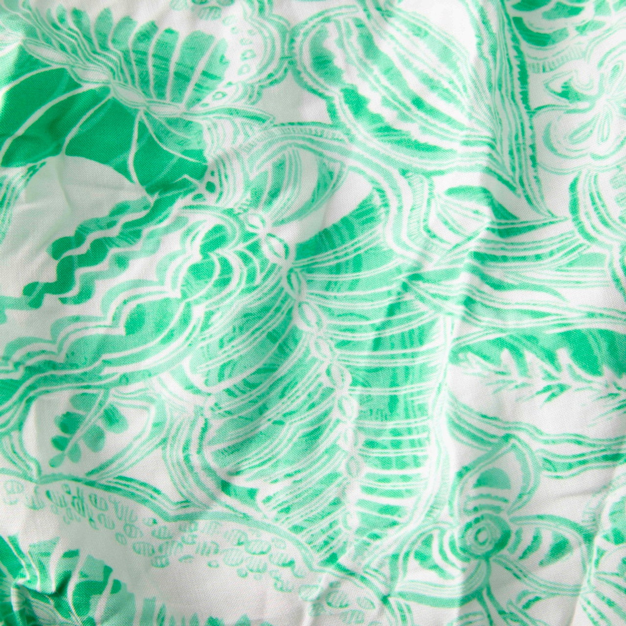 Melissa Odabash Green Leaf Print Robe Melissa Odabash Green Leaf Print Robe