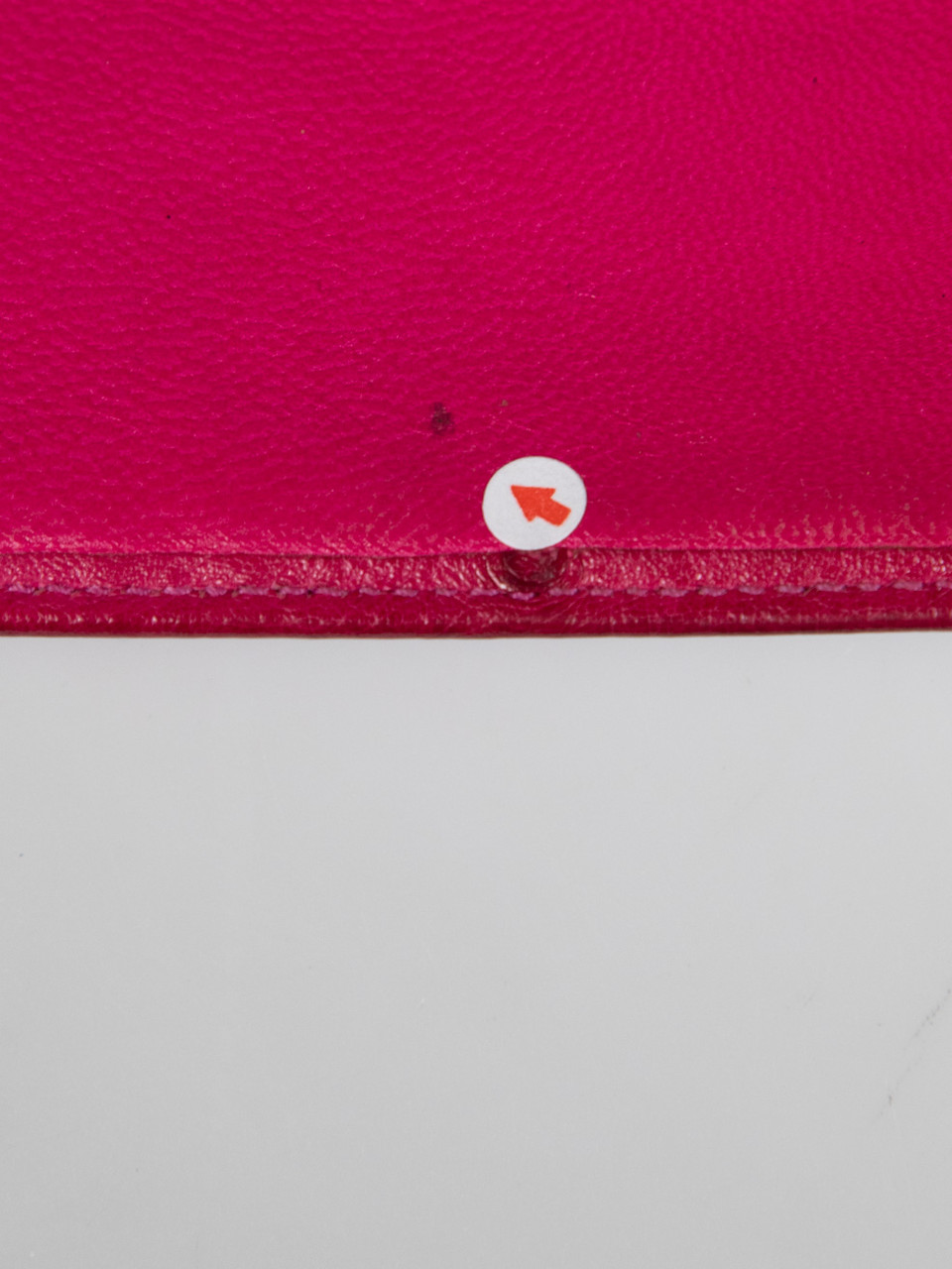 Loewe Pink Ostrich Leather Wallet