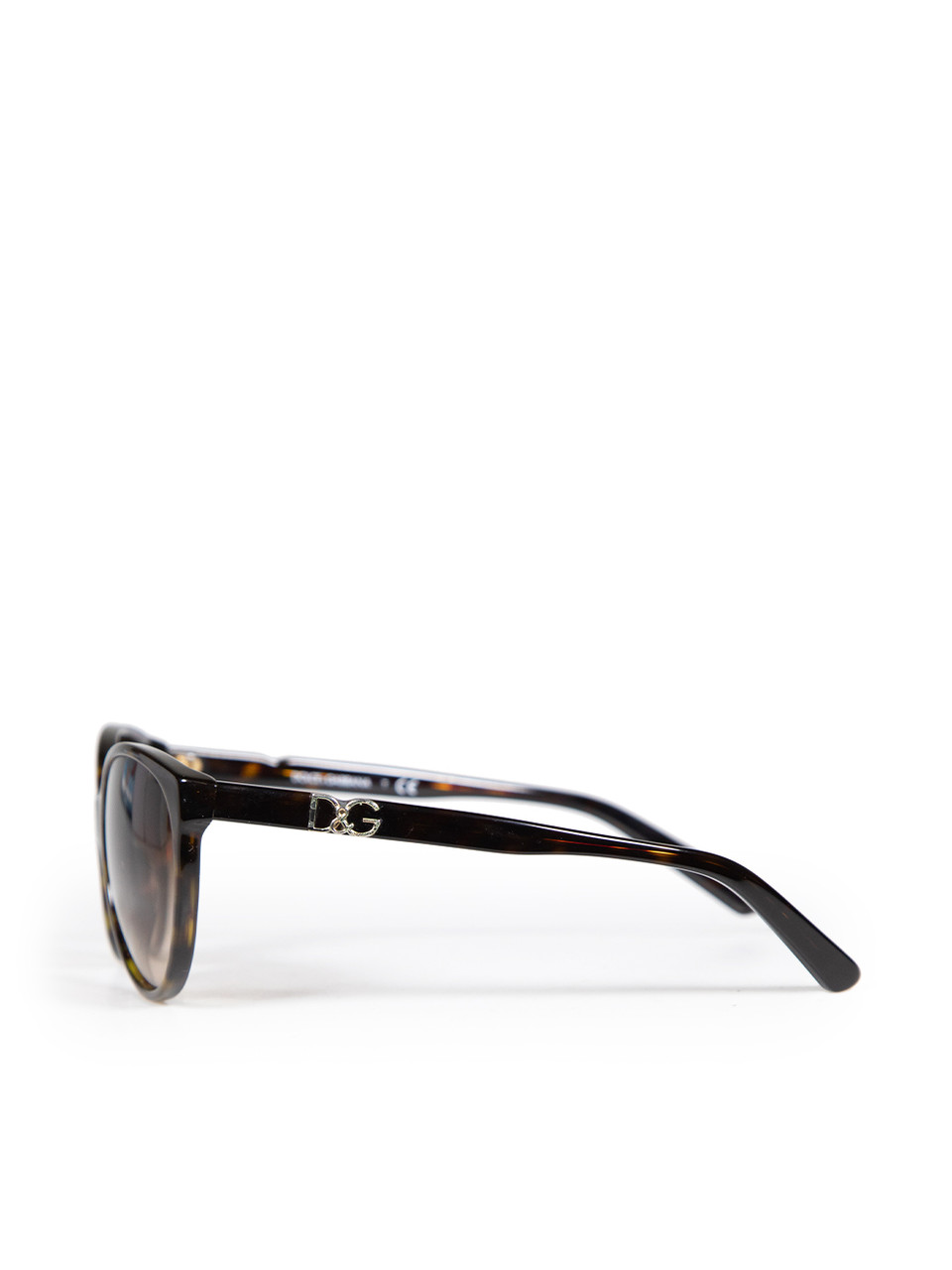 Dolce & Gabbana Brown Gradient Cat Eye Sunglasses Dolce & Gabbana Brown Gradient Cat Eye Sunglasses