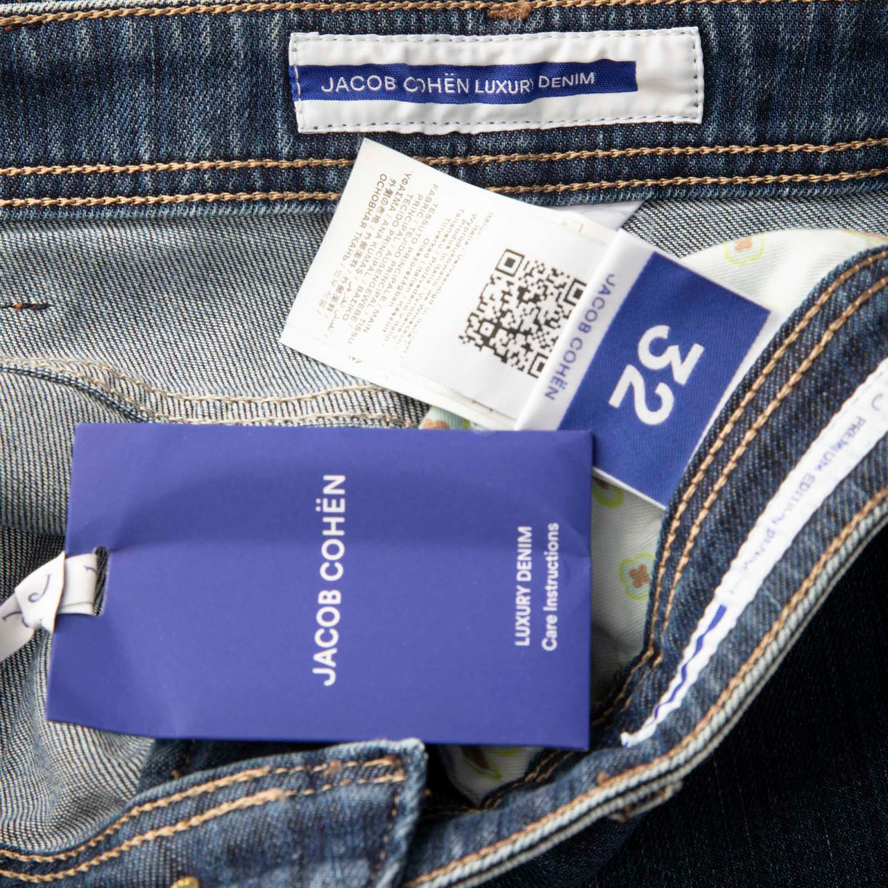 Jacob Cohen Blue Victoria High Waist Jeans