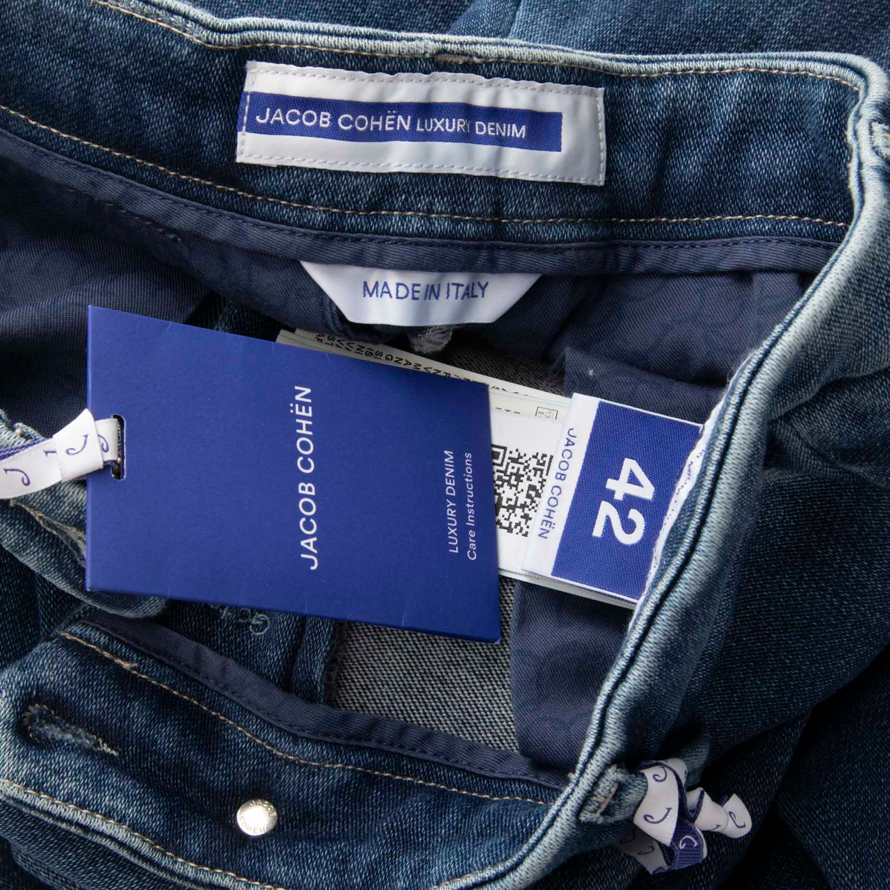 Jacob Cohen Blue Skinny Marina Jeans