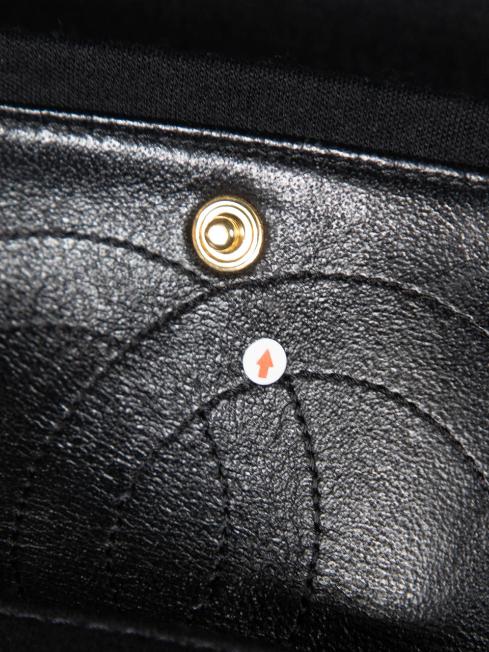 Chanel 2009-2010 Black Quilted Jersey 2.55 Bag