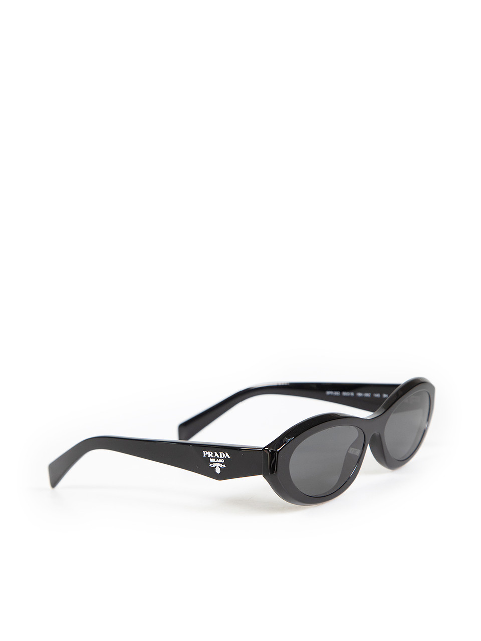 Prada Black Tinted Oval Sunglasses Prada Black Tinted Oval Sunglasses
