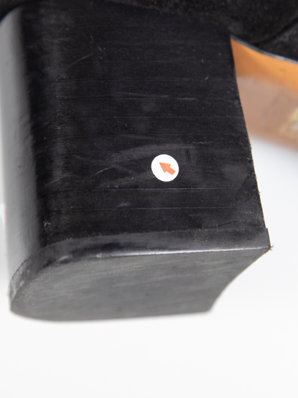 Maje Black Over the Knee Suede Square Toe Boots