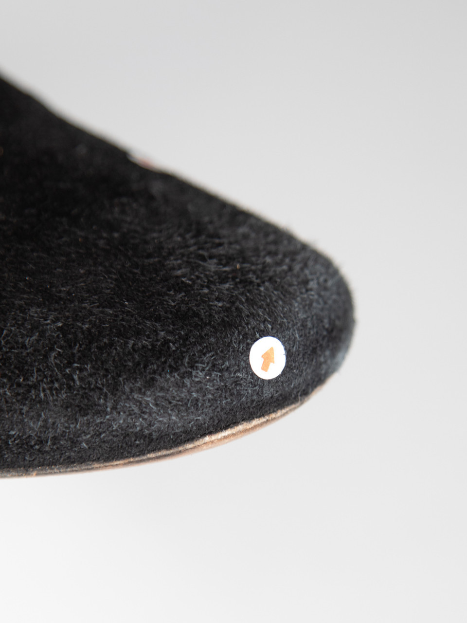 Maje Black Over the Knee Suede Square Toe Boots