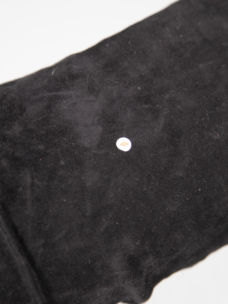 Maje Black Over the Knee Suede Square Toe Boots