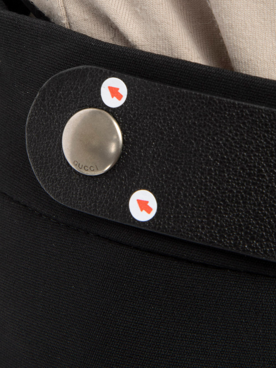 Gucci Black Wool Horsebit Belt Straight Trousers Gucci Black Wool Horsebit Belt Straight Trousers