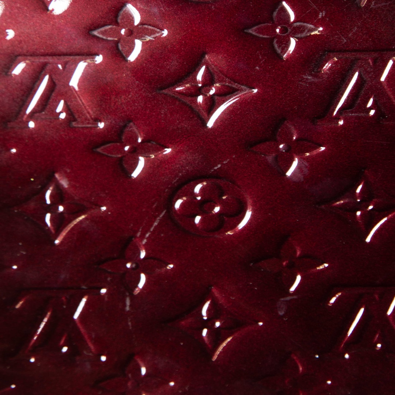 Louis Vuitton 2012 Amarante Patent Bellflower PM Bag