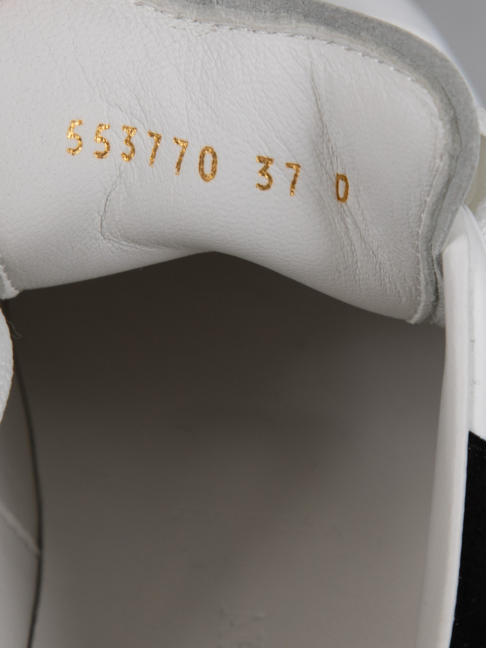 Alexander McQueen White Chunky Leather Trainers