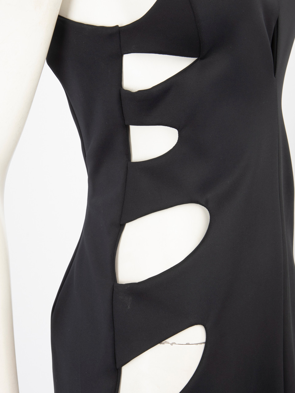 Mother of All Black Cut Out Detail Bodycon Dress