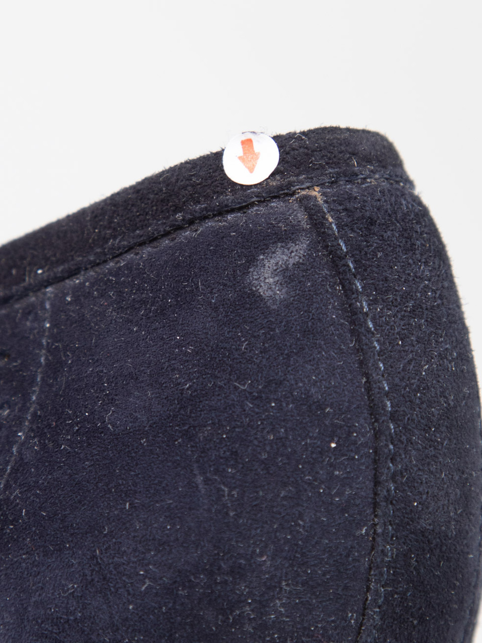 Stuart Weitzman Navy Suede Perforated Loafers Stuart Weitzman Navy Suede Perforated Loafers