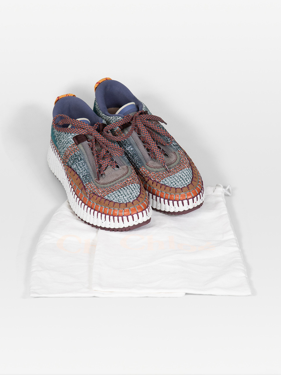 Chloé Knit Nama Chunky Trainers Chloé Knit Nama Chunky Trainers