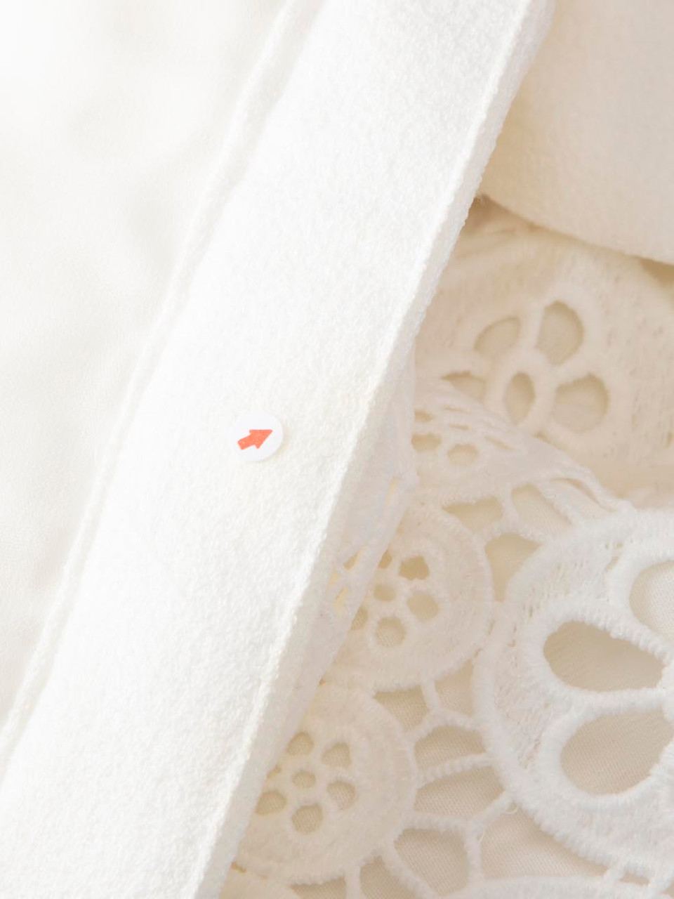 Maje White Broderie Midi Dress Maje White Broderie Midi Dress