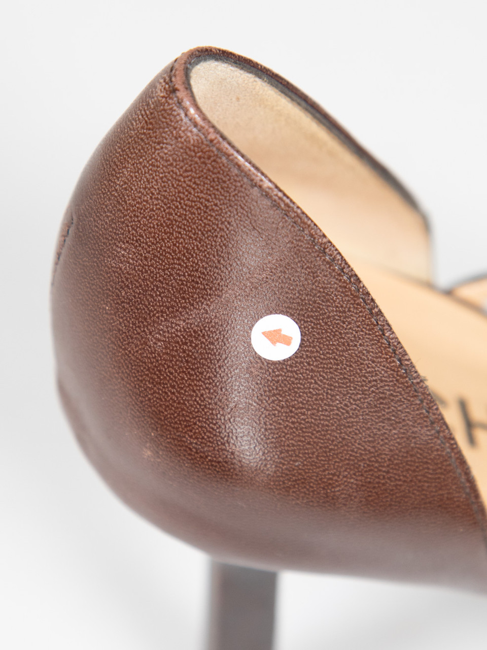 Chanel Black & Brown Leather Strappy Heels Chanel Black & Brown Leather Strappy Heels