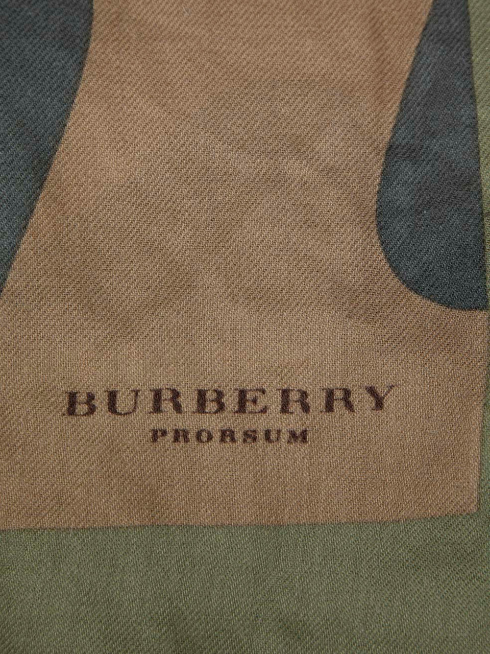 Burberry Khaki Cashmere Camo Scarf Burberry Khaki Cashmere Camo Scarf