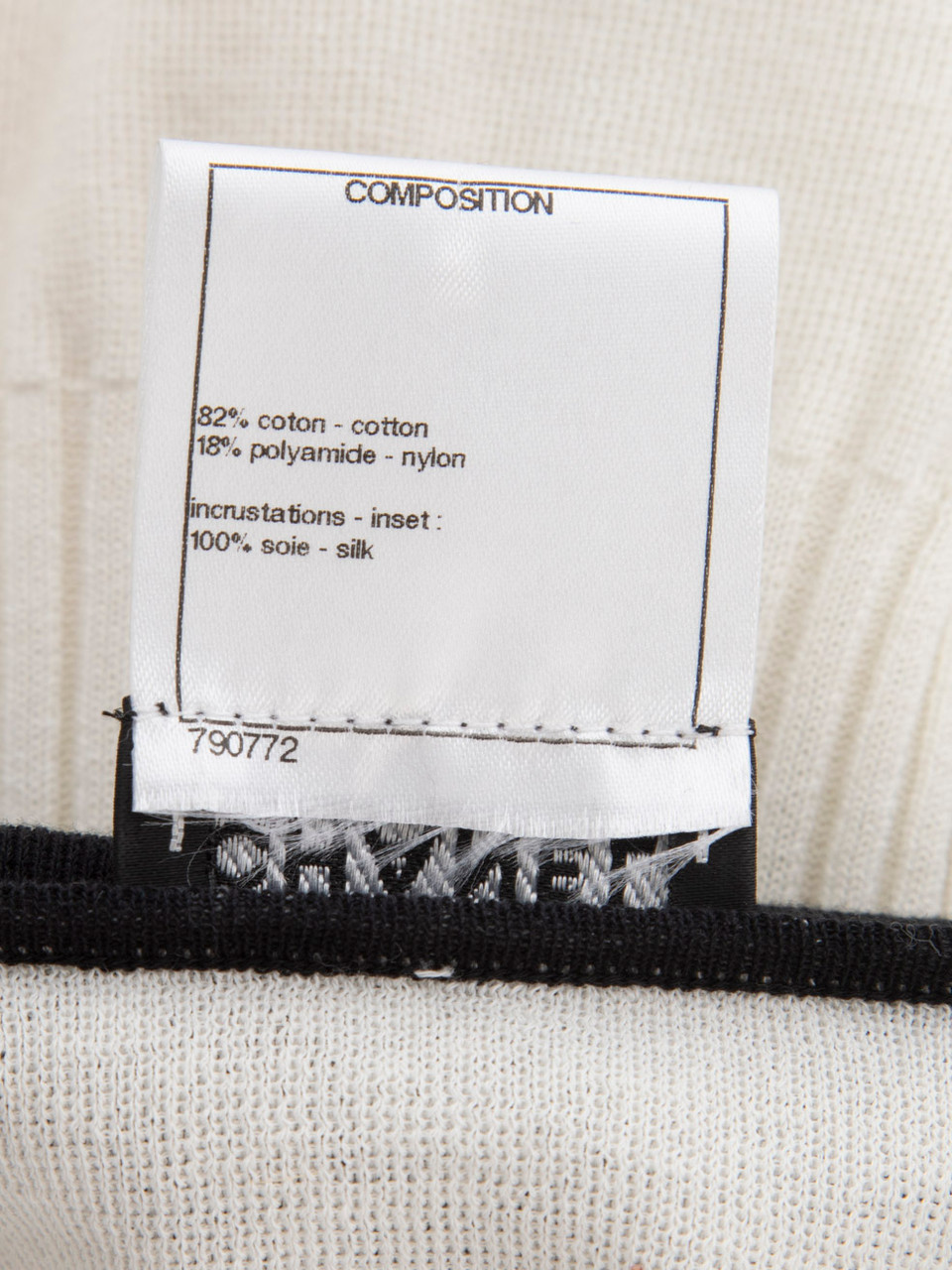 Chanel 2010 Sailor Collar Knit Top Chanel 2010 Sailor Collar Knit Top