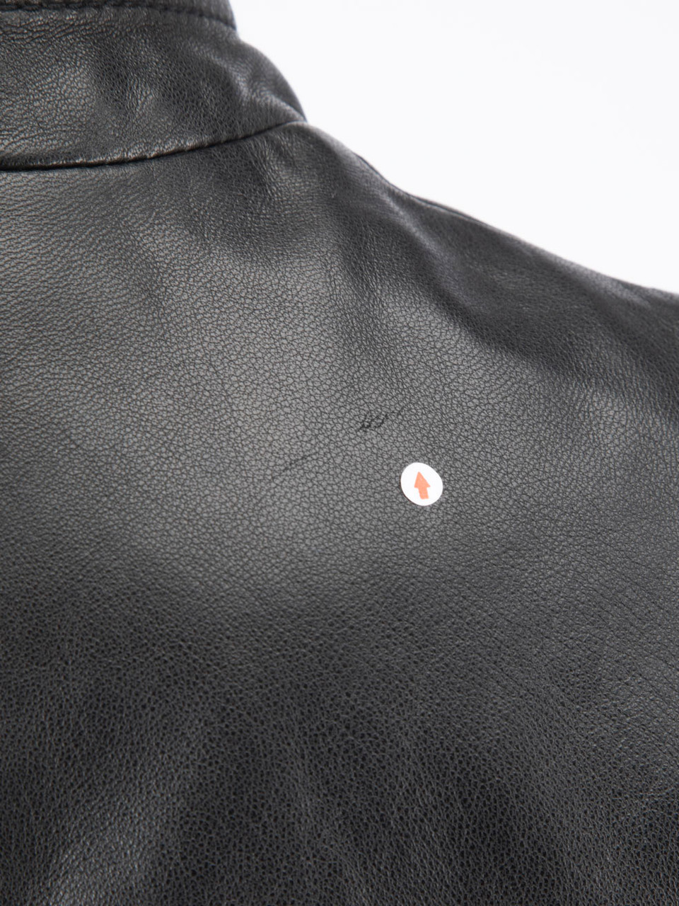 Joseph Black Leather Zip Jacket