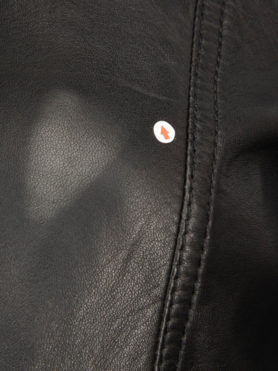 Joseph Black Leather Zip Jacket