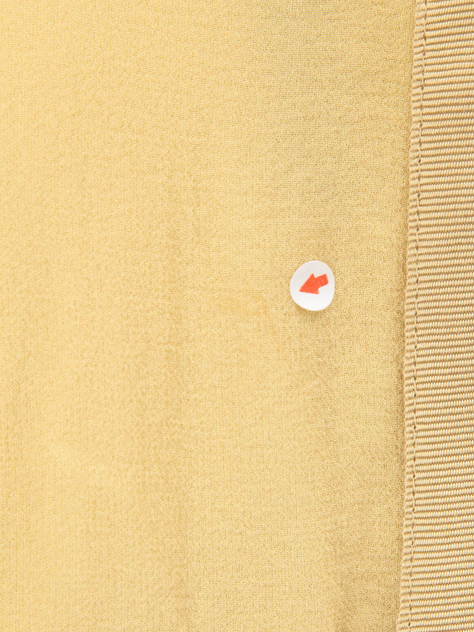 Burberry Yellow Panelled Short Sleeve Dress