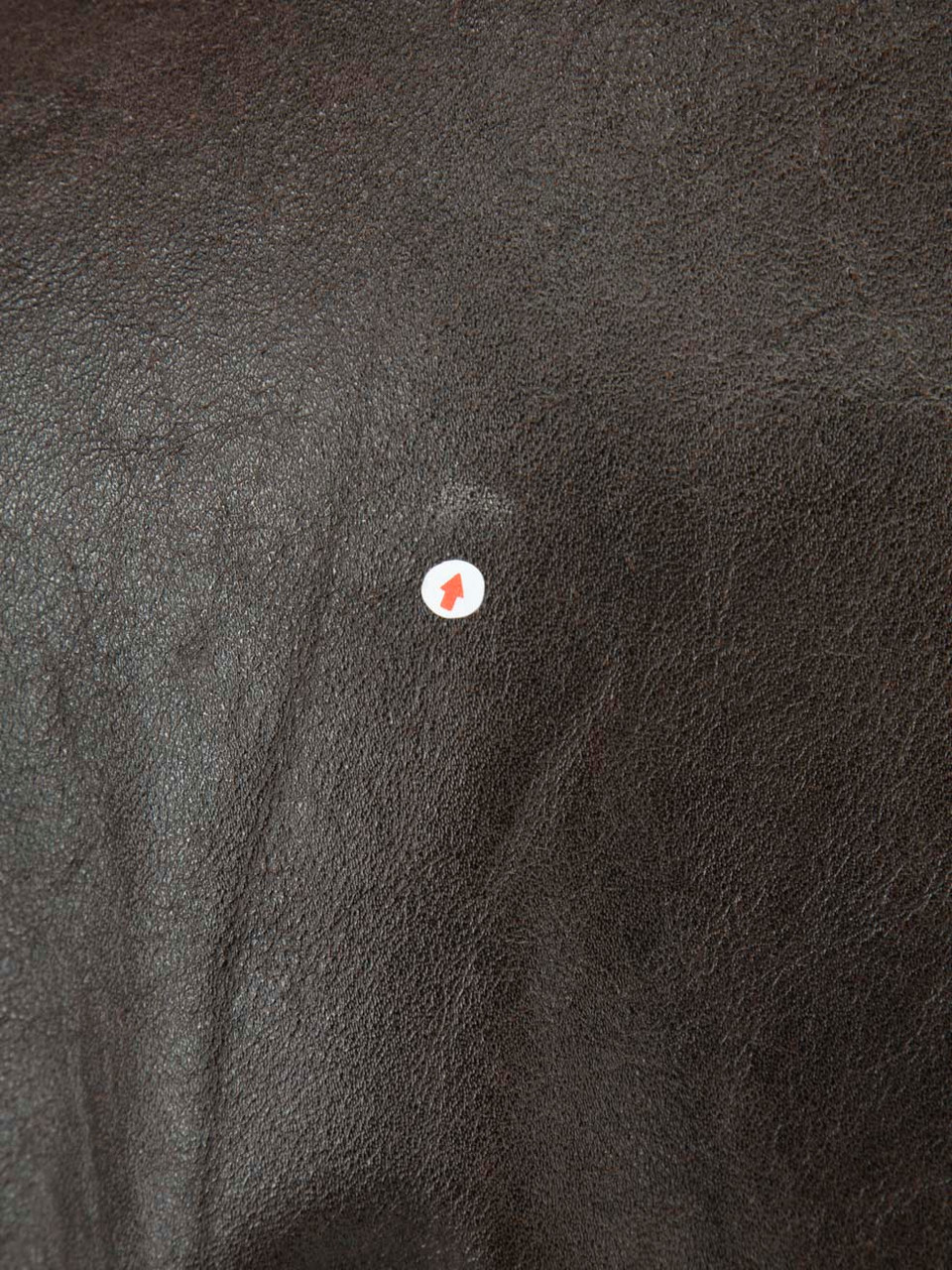 Miu Miu Vintage Brown Leather Fur Collar Jacket