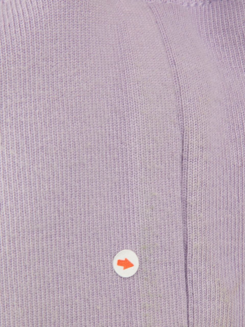 Palm Angels Purple Bear Motif Oversized Hoodie