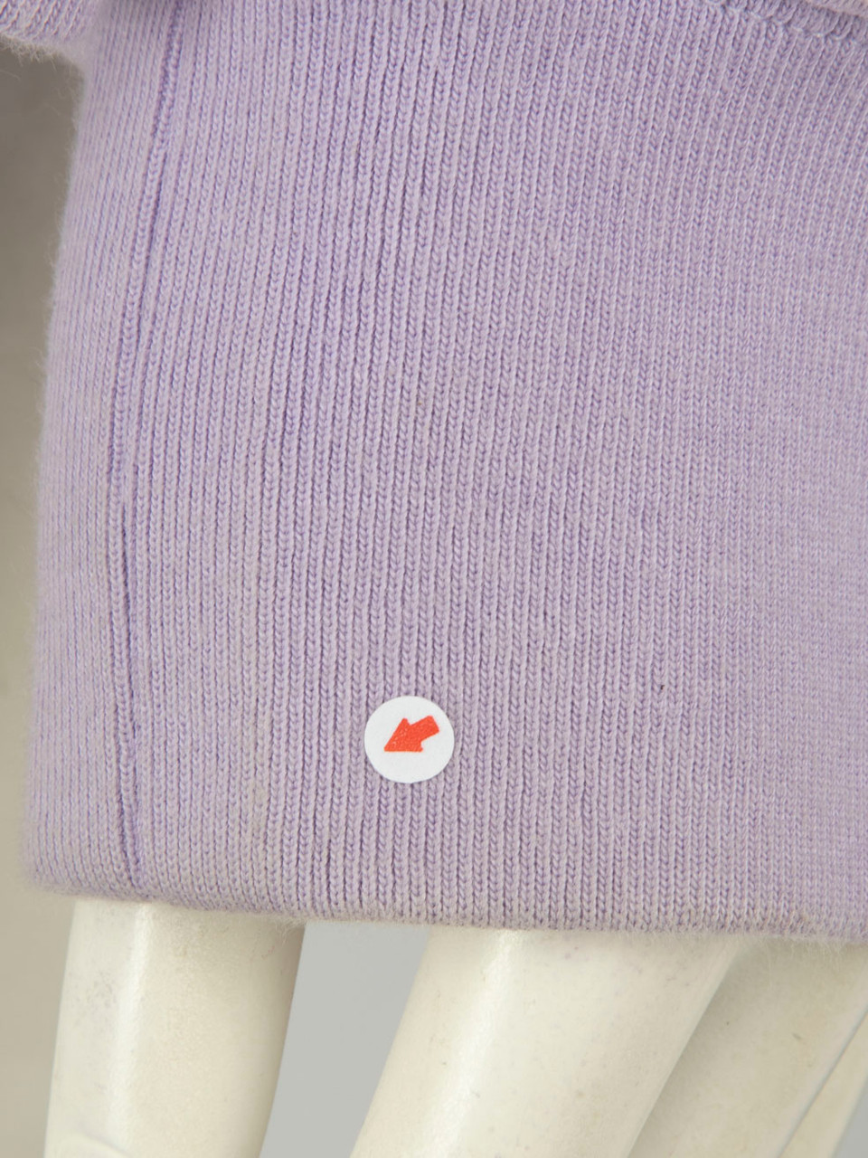 Palm Angels Purple Bear Motif Oversized Hoodie