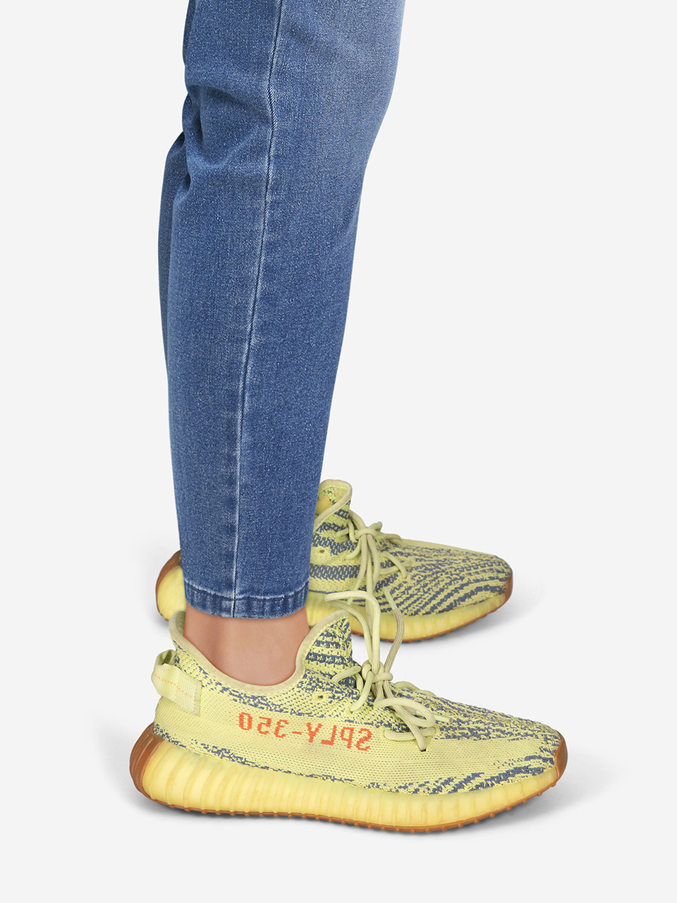 semi frozen yellow yeezy for sale