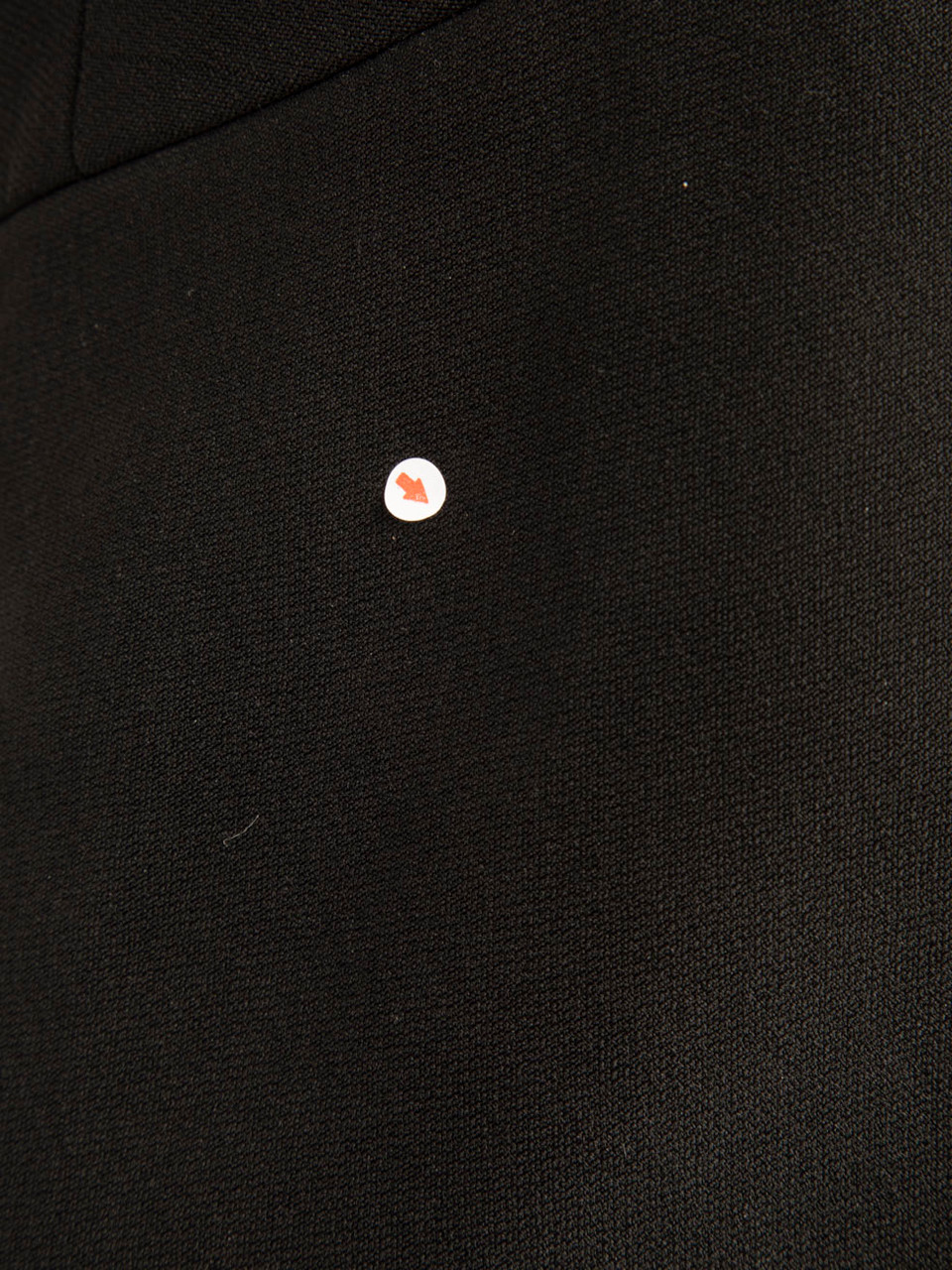 Céline Black Peplum Mini Dress Céline Black Peplum Mini Dress