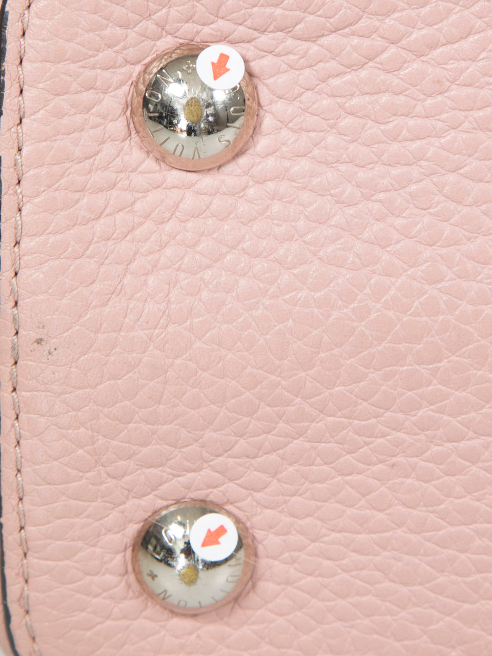 Louis Vuitton 2016 Pink Leather Capucines BB Bag
