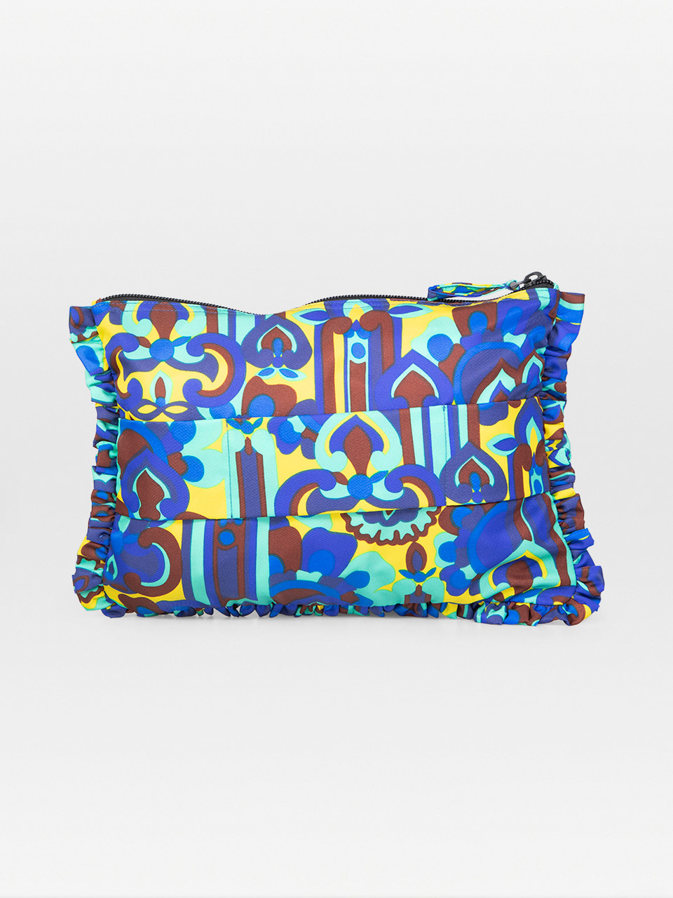La DoubleJ Abstract Print Hand Pochette