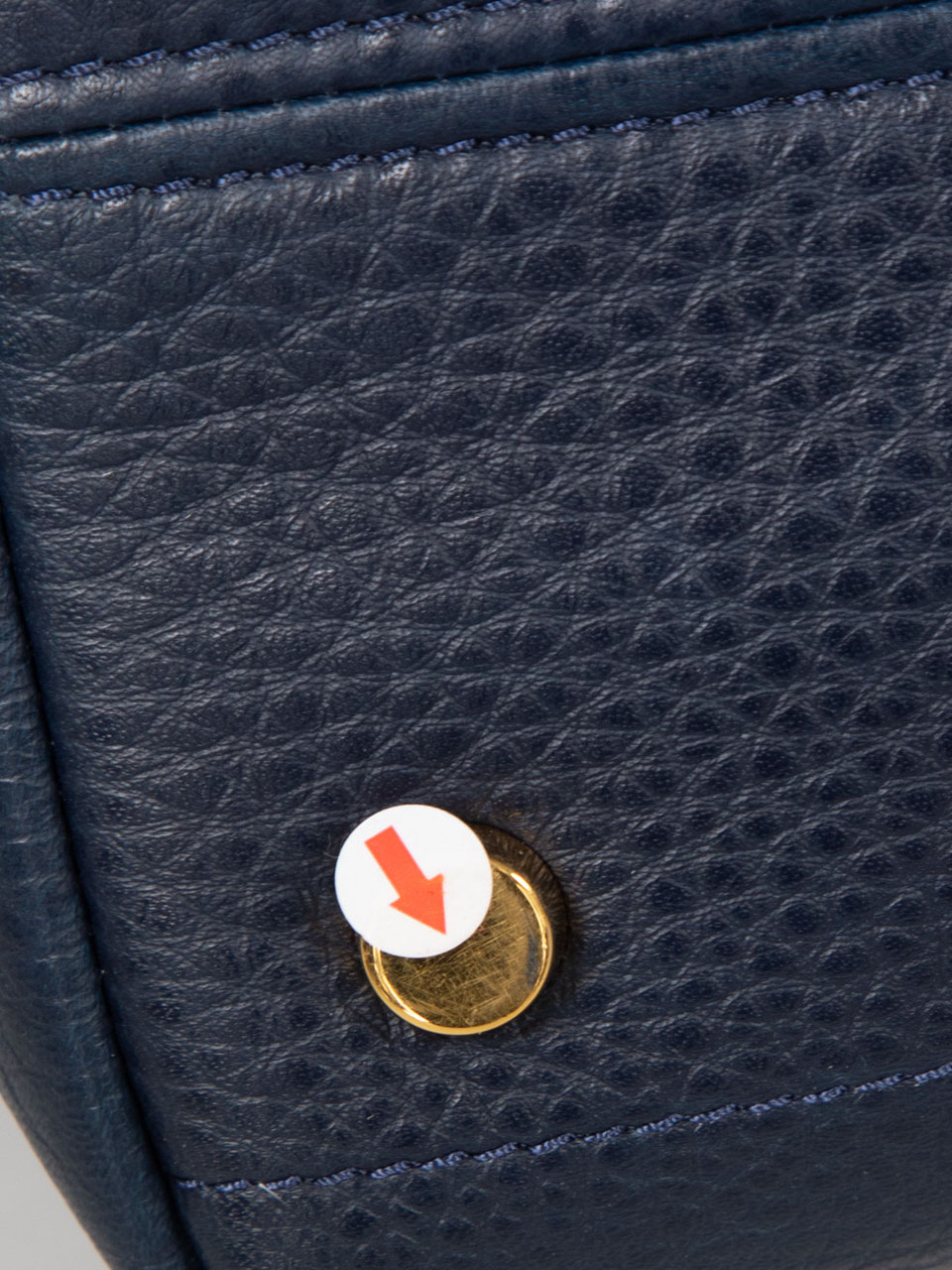 Tom Ford Navy Leather Alix Handbag