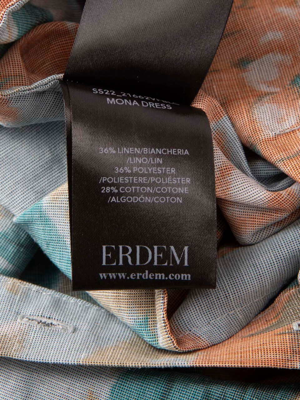 Erdem Mona Belted Floral Cut Out Maxi Dress