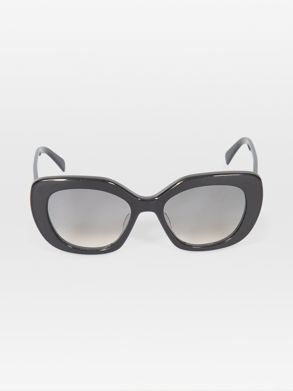 Céline Black Round Triomphe Sunglasses