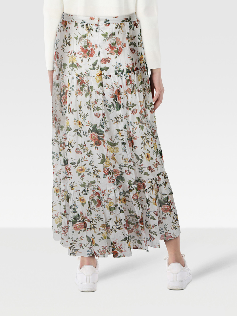 Erdem Floral Maxi Olympia Skirt