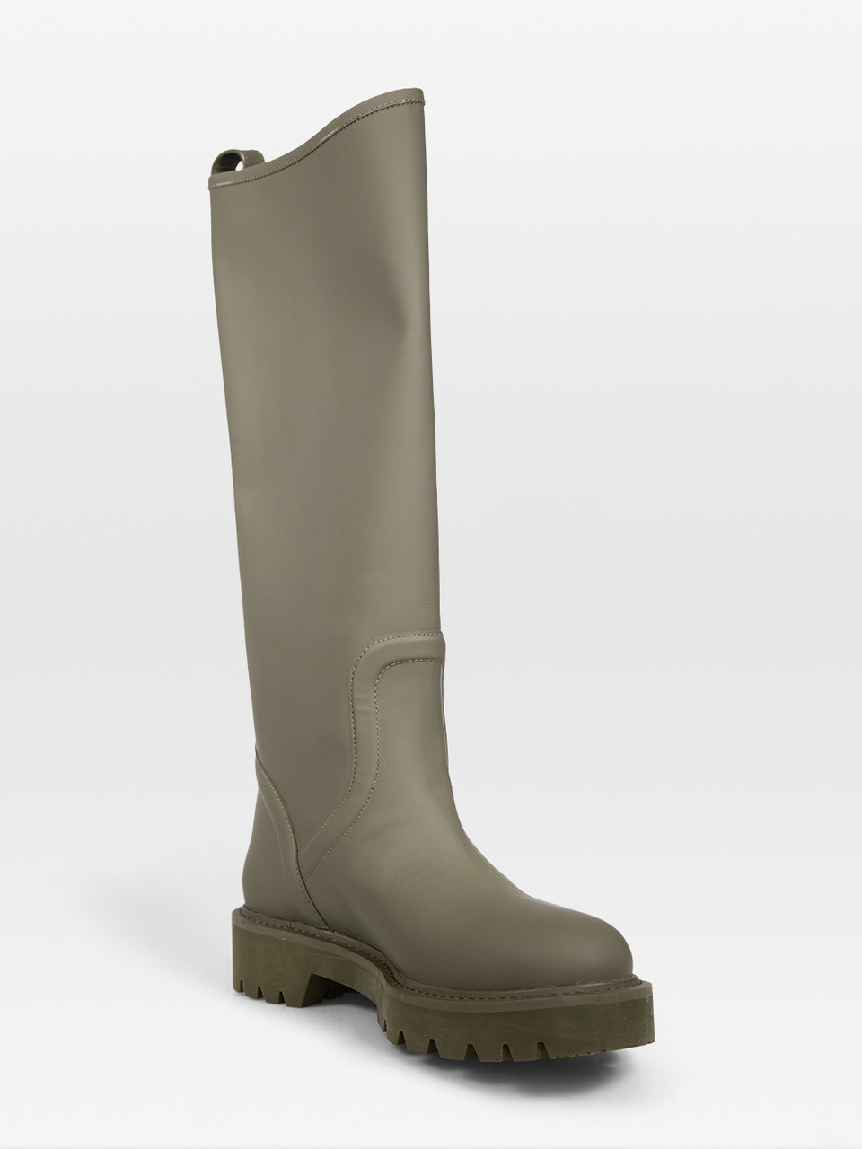 Louis Vuitton Khaki Territory Rain Boots