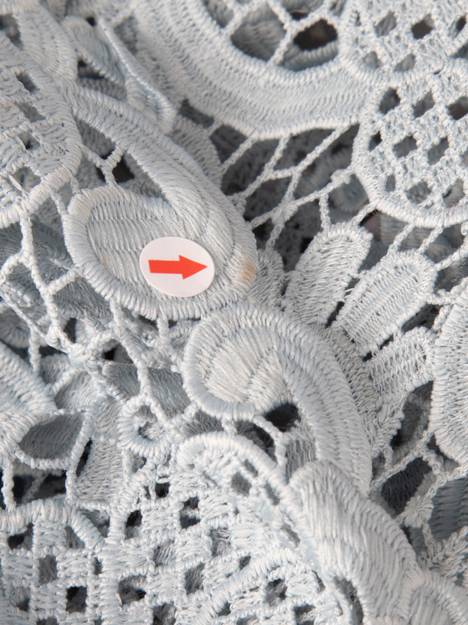 Self-Portrait Blue Mini Lace Dress