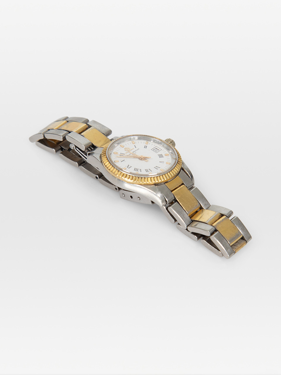 Baume & Mercier Steel & Gold Plated Watch