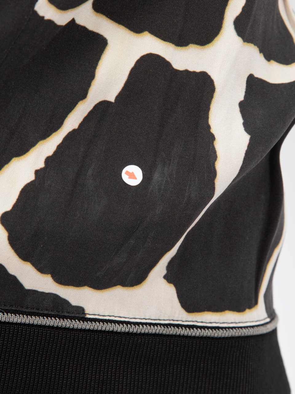 Roberto Cavalli Black Panelled Skirt Dress