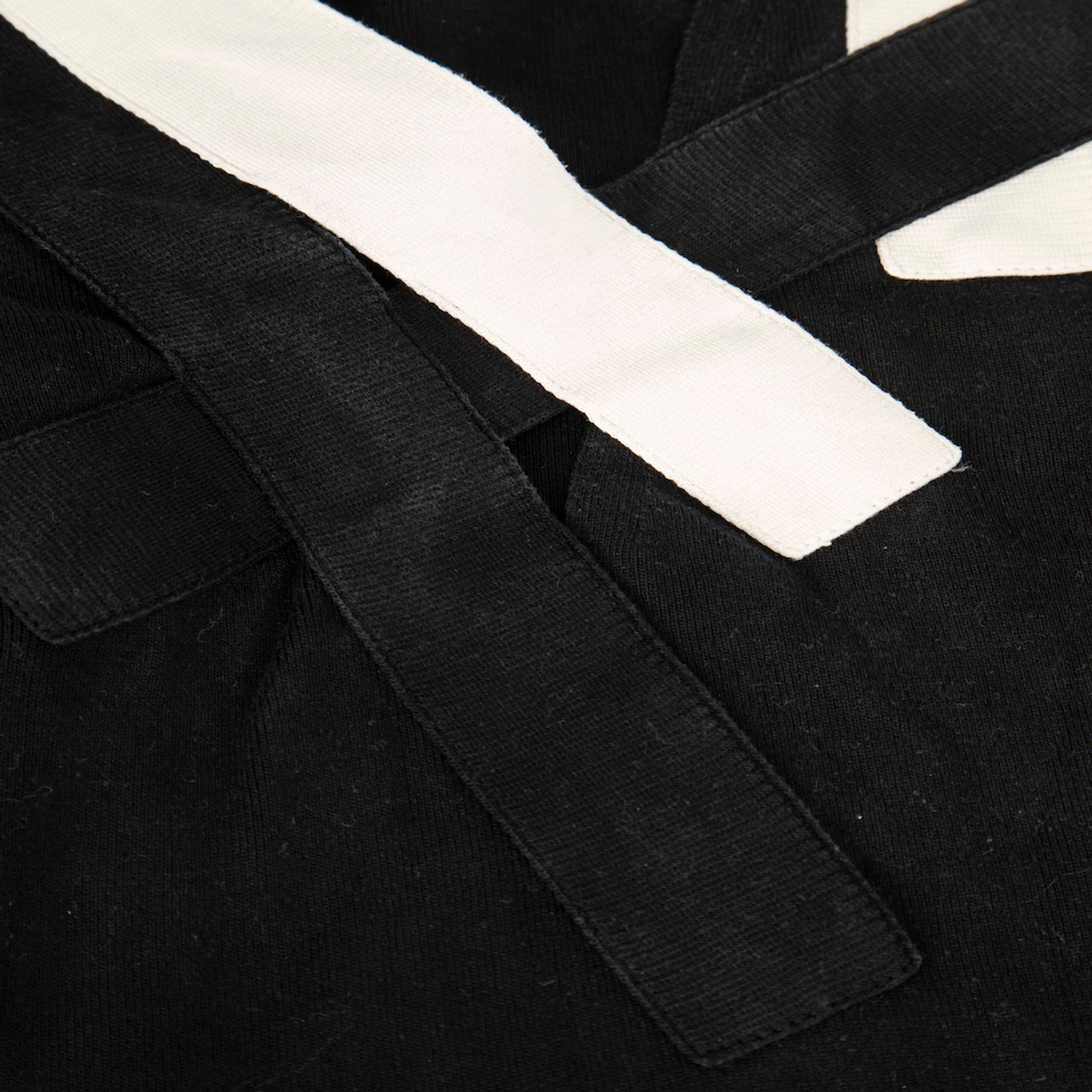 Akris Black Panelled V Neck Top