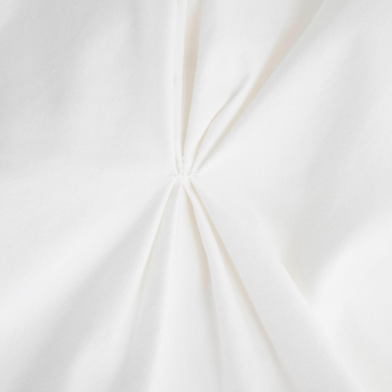 Brunello Cucinelli White Ruched Long Sleeve Shirt