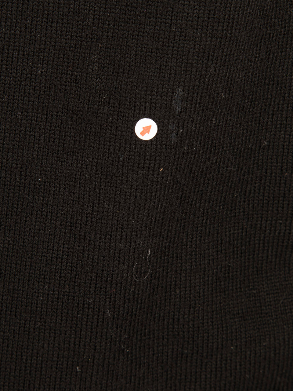 Bella Freud Black Heart Knit Jumper