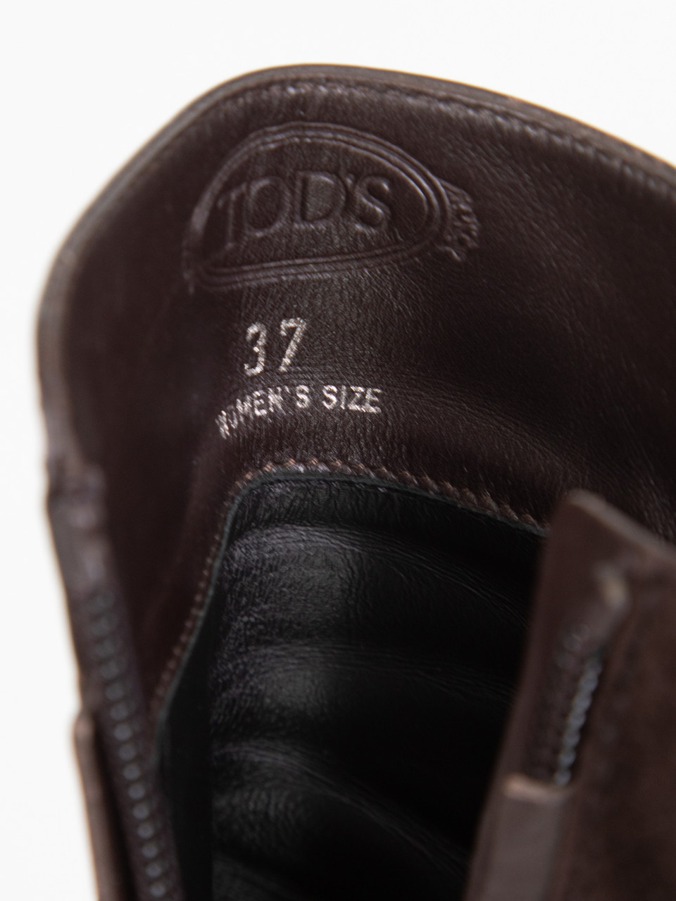 Tod's Brown Leather & Suede Ankle Boots