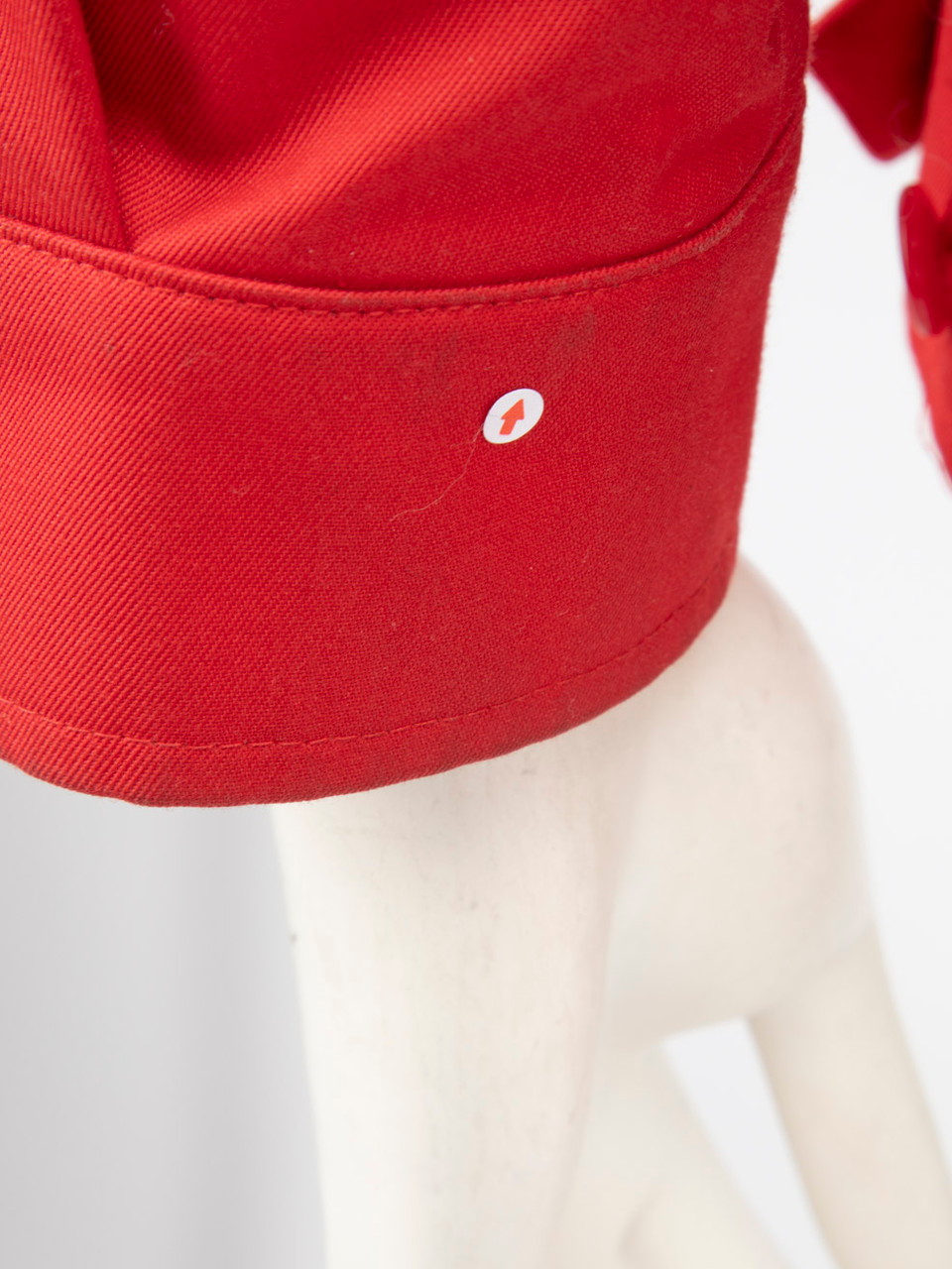 Burberry Red Wool Nova Lined Jacket