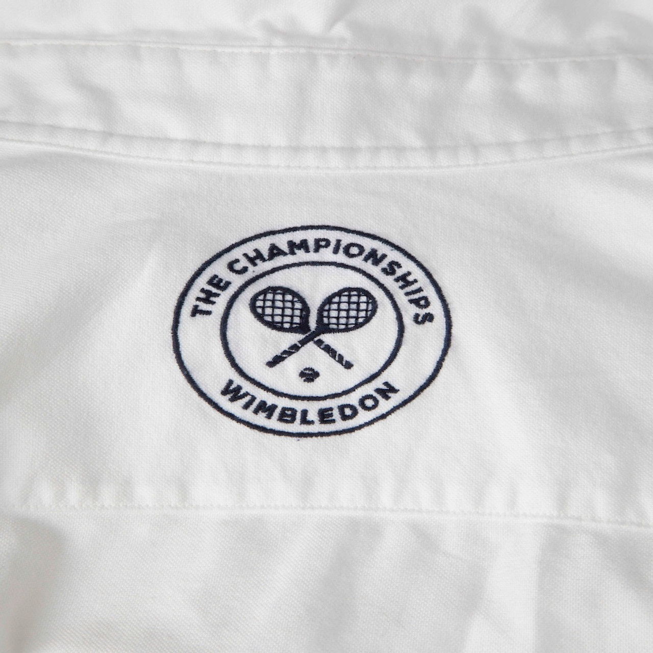 Ralph Lauren White Wimbledon Shirt Dress