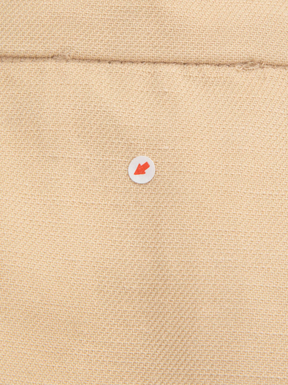 Sandro Beige Collared Belted Dress