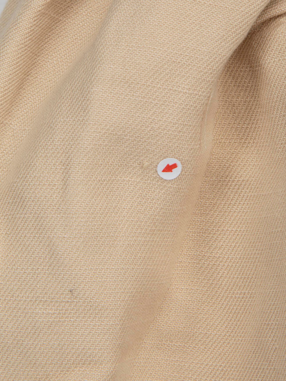 Sandro Beige Collared Belted Dress
